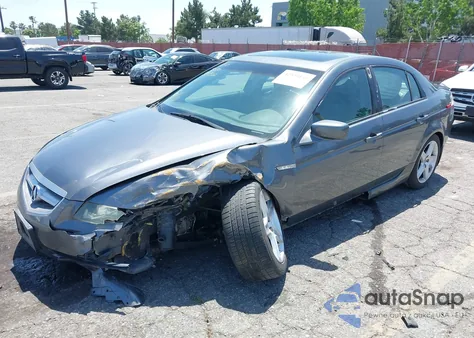 2006 Acura Tl из США, поврежденный, VIN 19UUA66296A018656